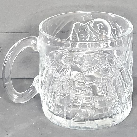 Batman Forever The Riddler Mug Mcdonalds 1995 Made in France Vtg - Picture 2 of 8